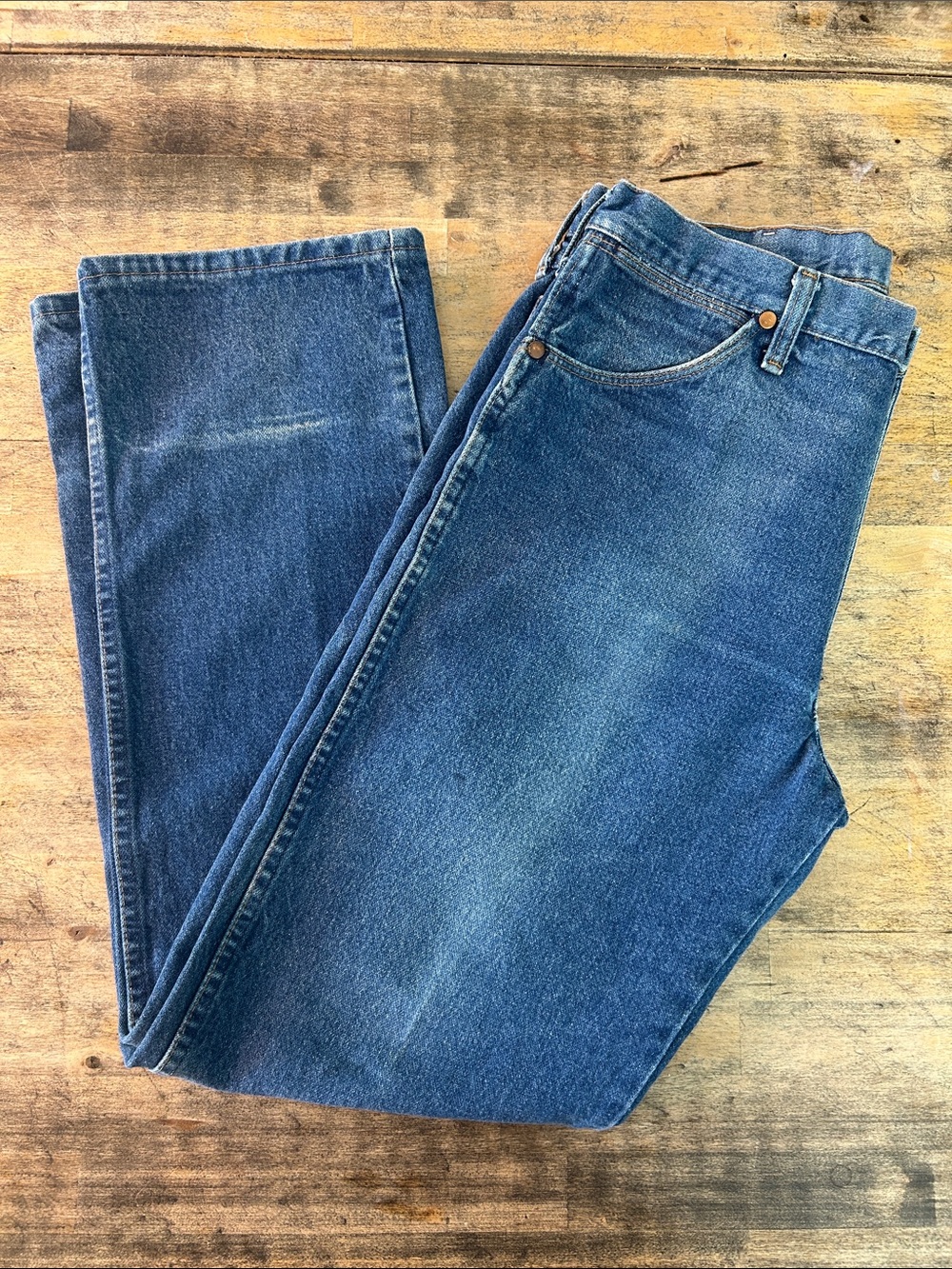 Wrangler Men's Straight-Leg Jeans — Blue Jeans